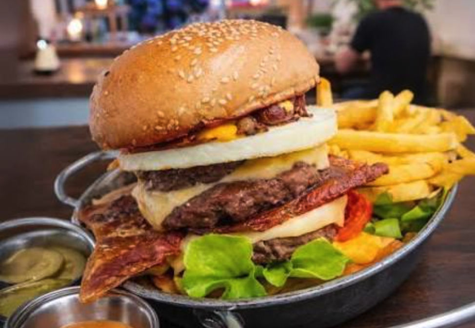 Un bon Burger Frites