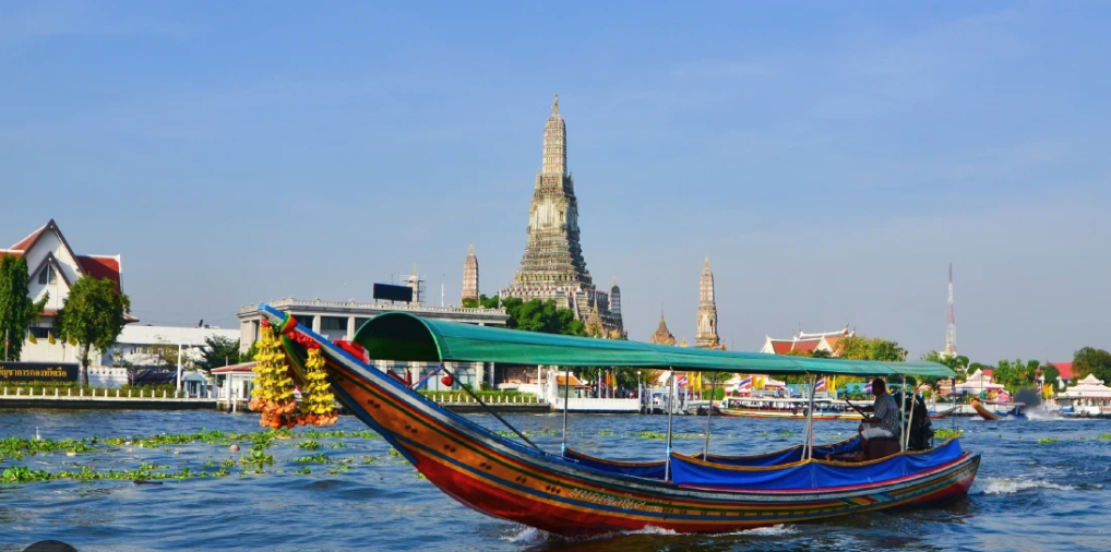 Balade en long-tail à Bangkok